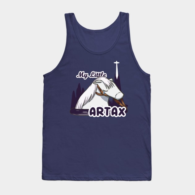 My Little Artax - Horse Tank Top by Dearly Mu